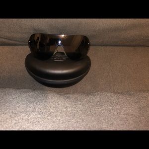 Emporio Armani Sunglasses Black & Case FINAL SALE